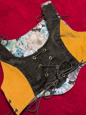 EaGenie Renaissance Cropped Bodice